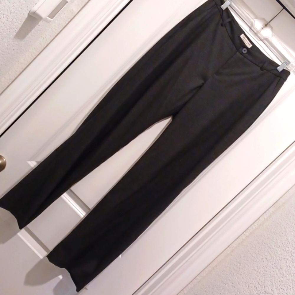 Coldwater Creek gray flannel trouser pant - ladies 10
